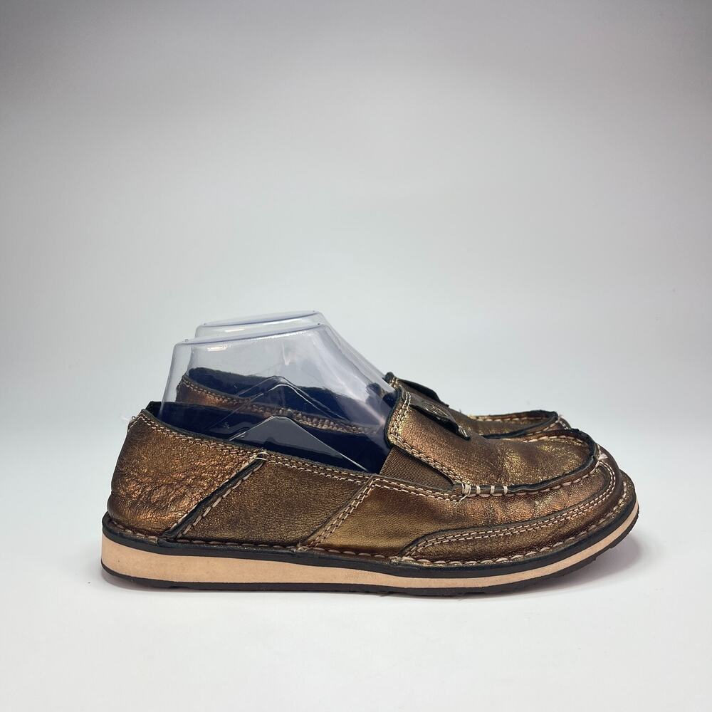Women's Metallic Loafers